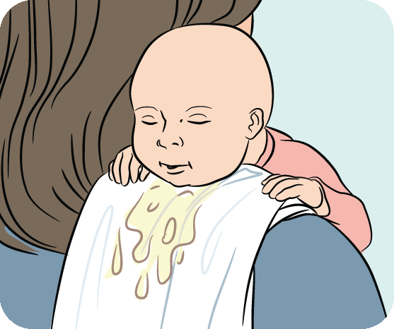 How to Burp a Baby GIF