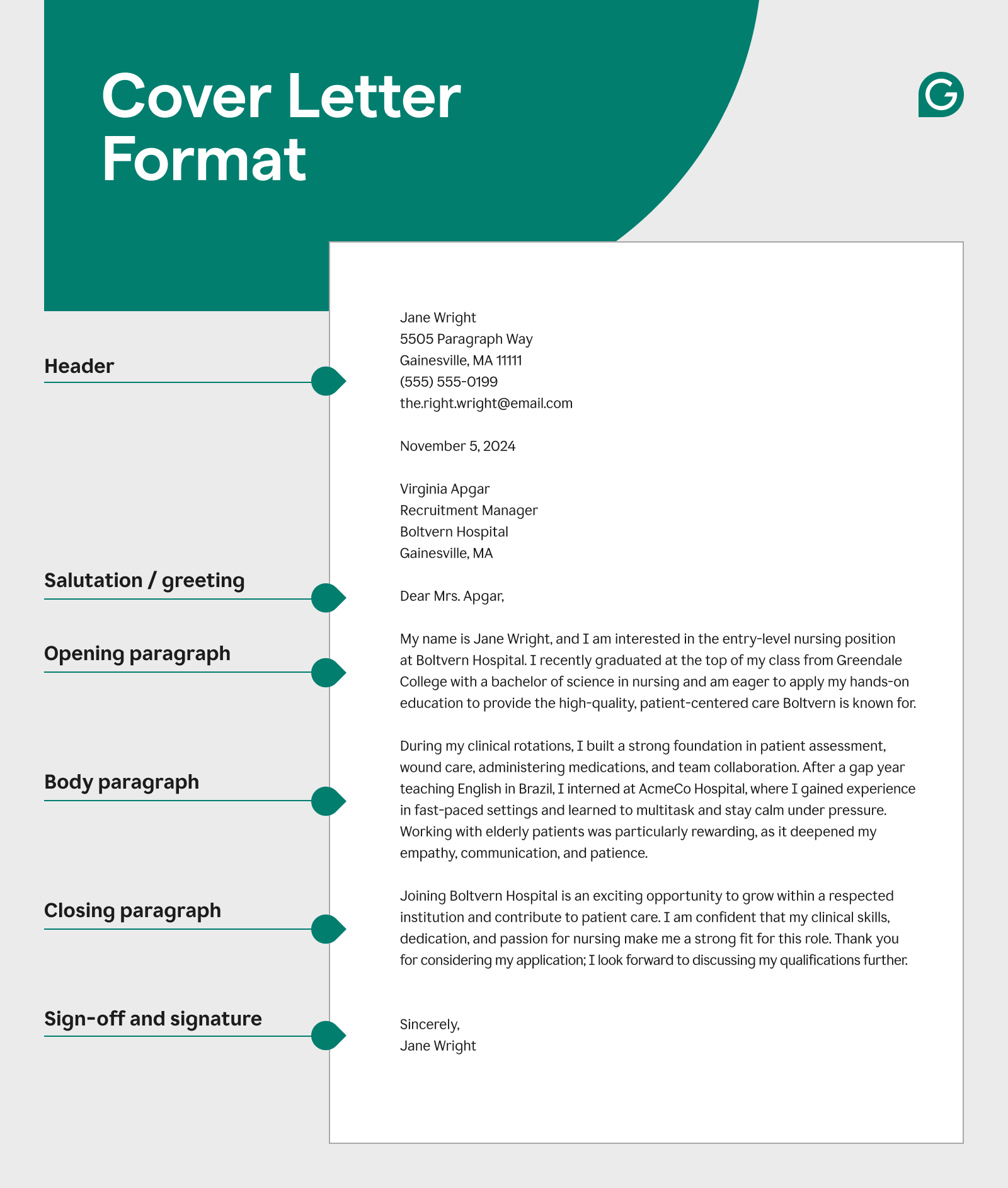 How to End a Cover Letter