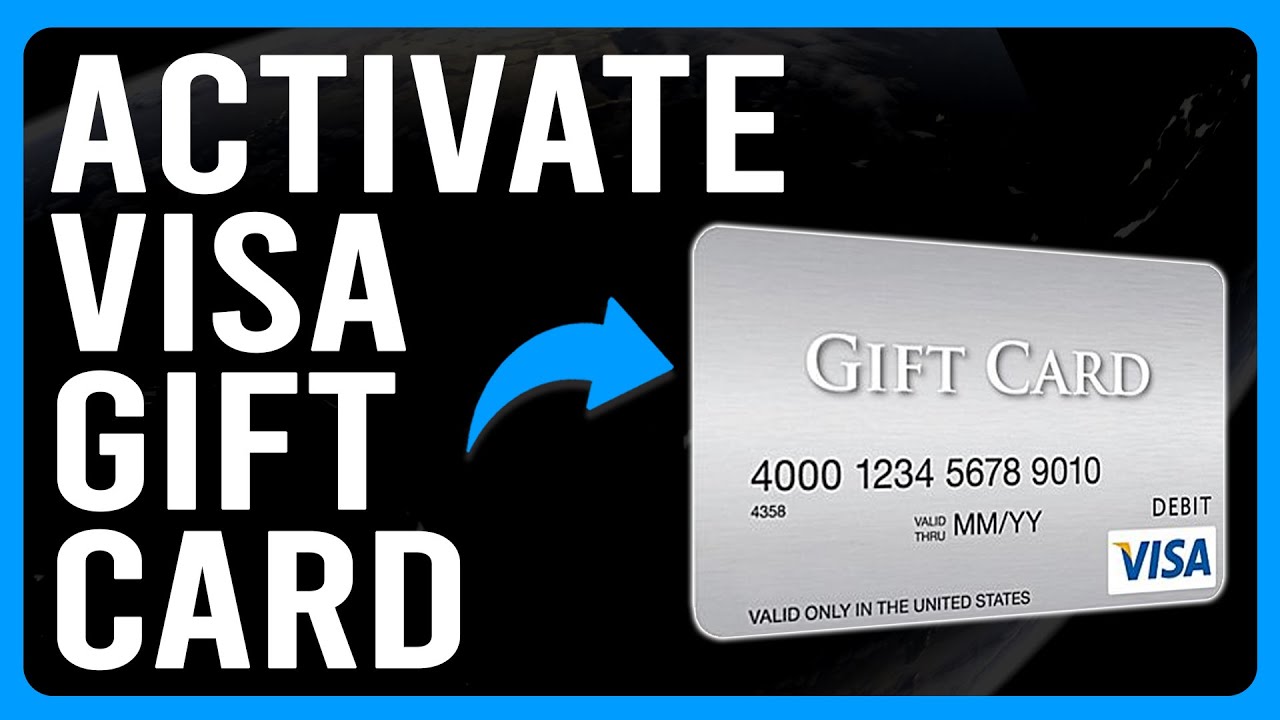 Visa Gift Card Activation Step